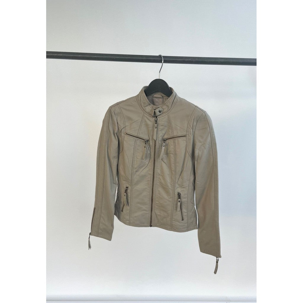 Stocklots Skindjakke Jakker Beige