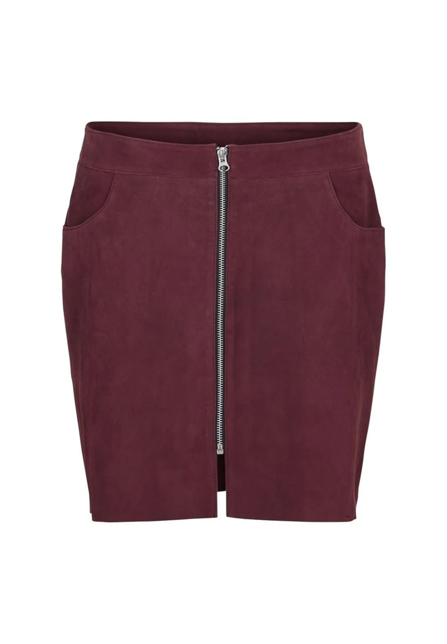 Stocklots Kort ruskindsnederdel Nederdele Rød