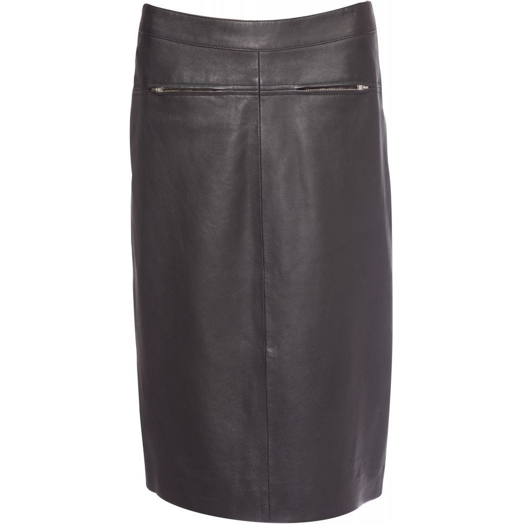 Furst Long pencil skirt Nederdele Sort