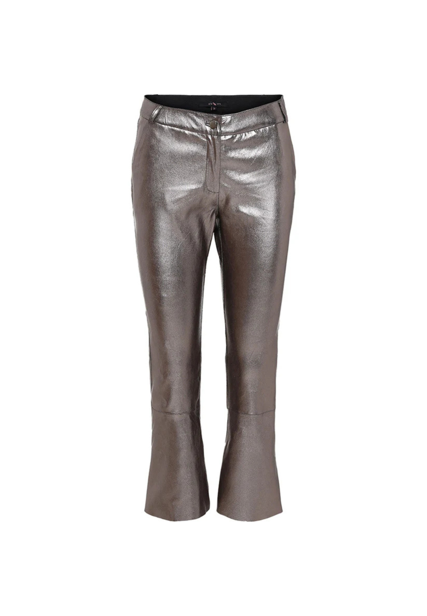 Stocklots 7/8 bootcut skindbukser Leggings Grå