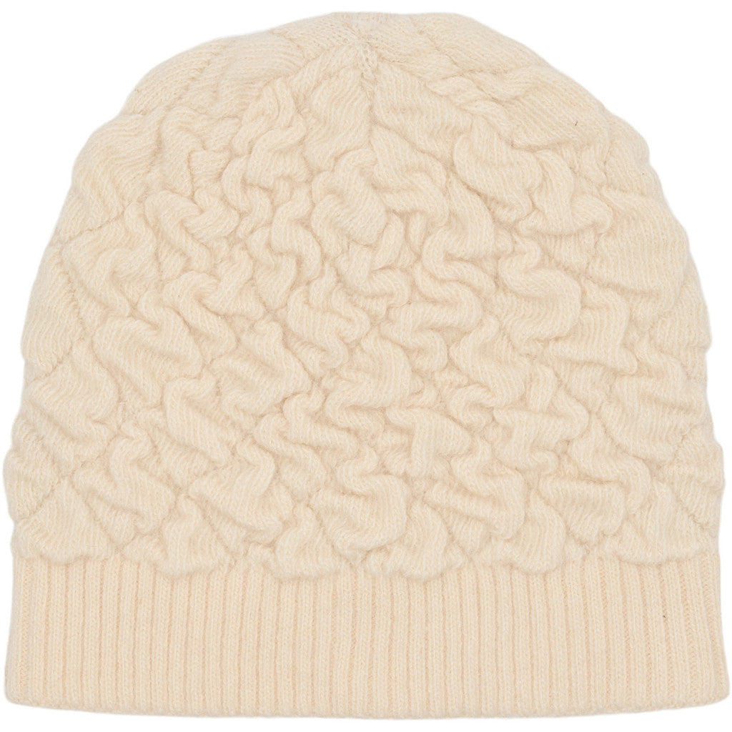 Orchid Boblestrikket hue Hatte Beige