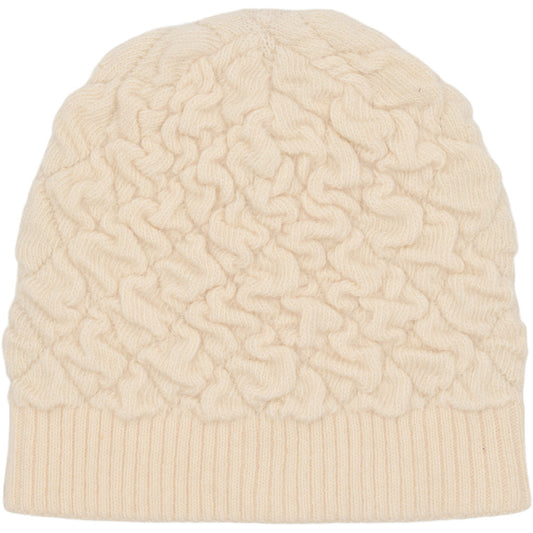 Orchid Boblestrikket hue Hatte Beige