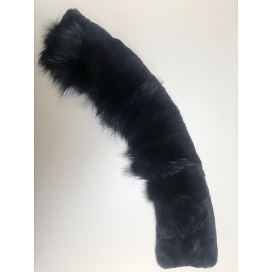 Furst Fur Collar Collars Grå