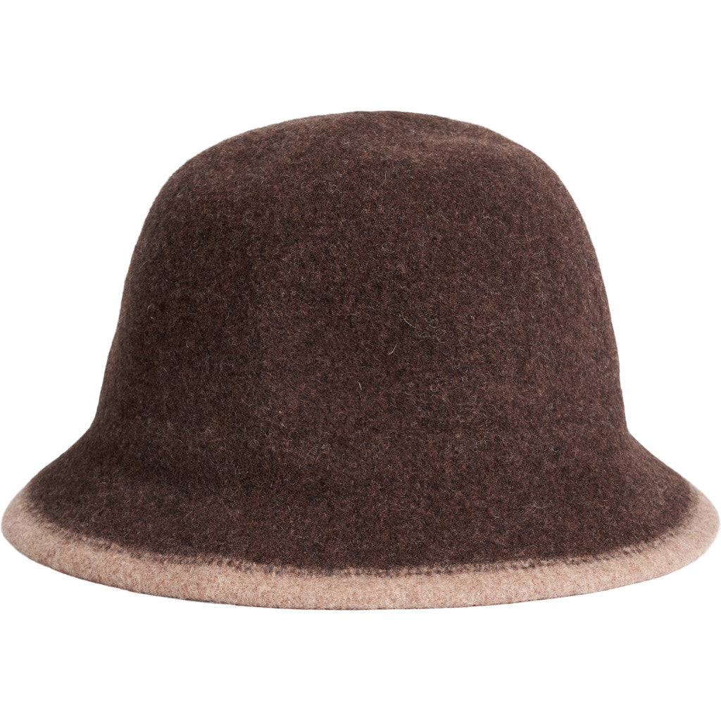 Orchid Hat i uldblanding Hatte Brun