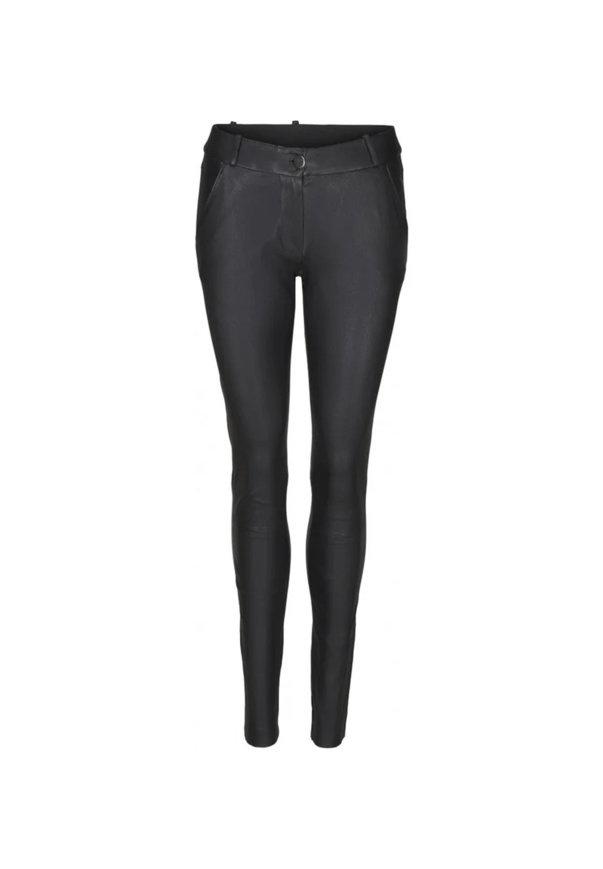 Furst Klassisk skindbukser Jeans Sort