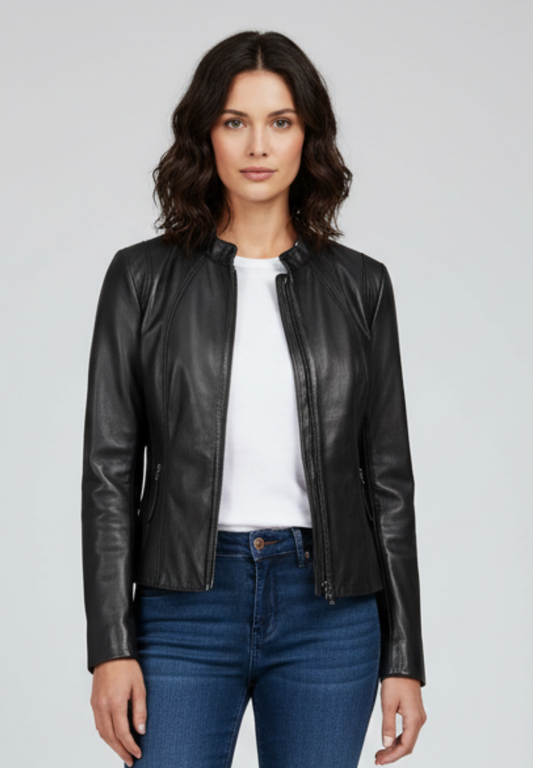 RedOne Læderjakke Jakker Sort