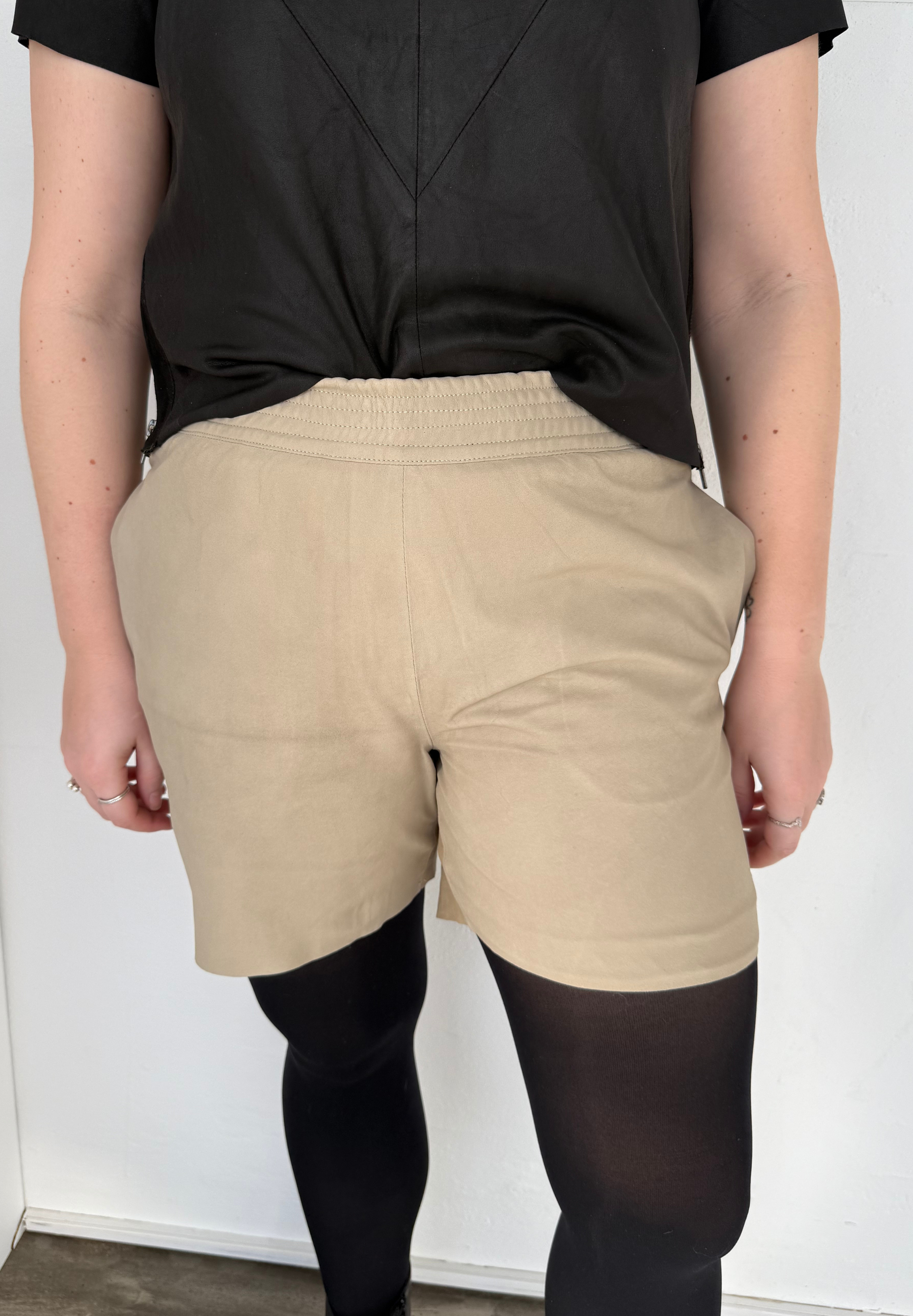 Stocklots Lædershorts - BTFCPH - 10496 fv. Beige Jakker Multi