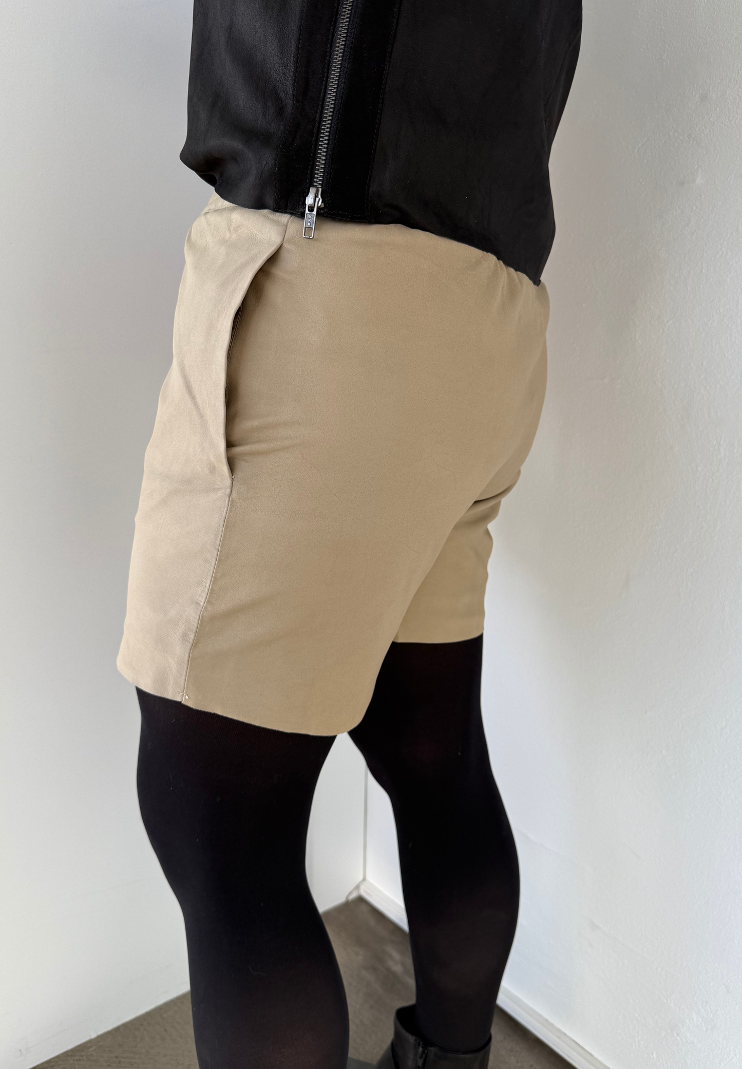 Stocklots Lædershorts - BTFCPH - 10496 fv. Beige Jakker Multi