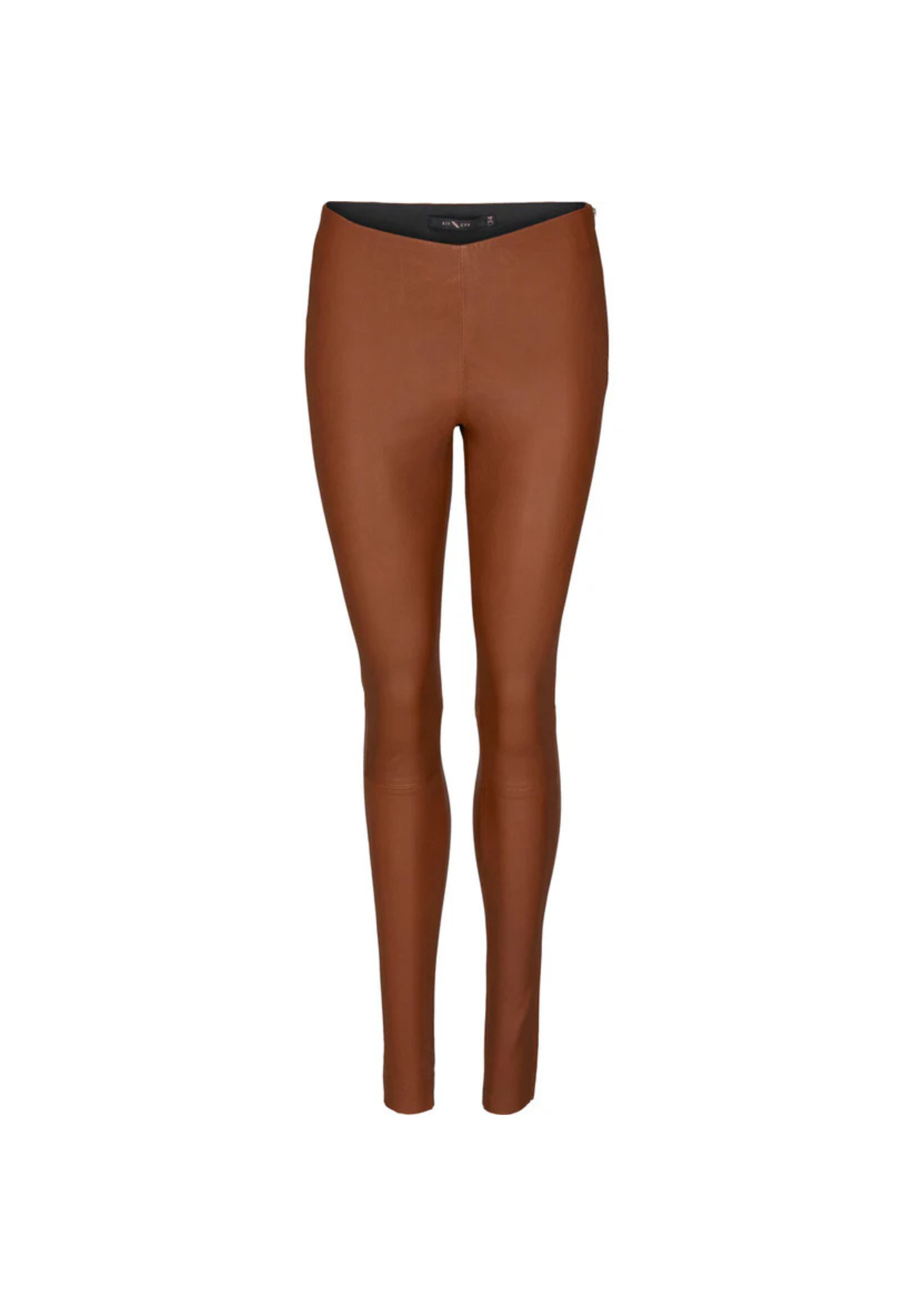 Stocklots Leggings i læder Leggings Brun