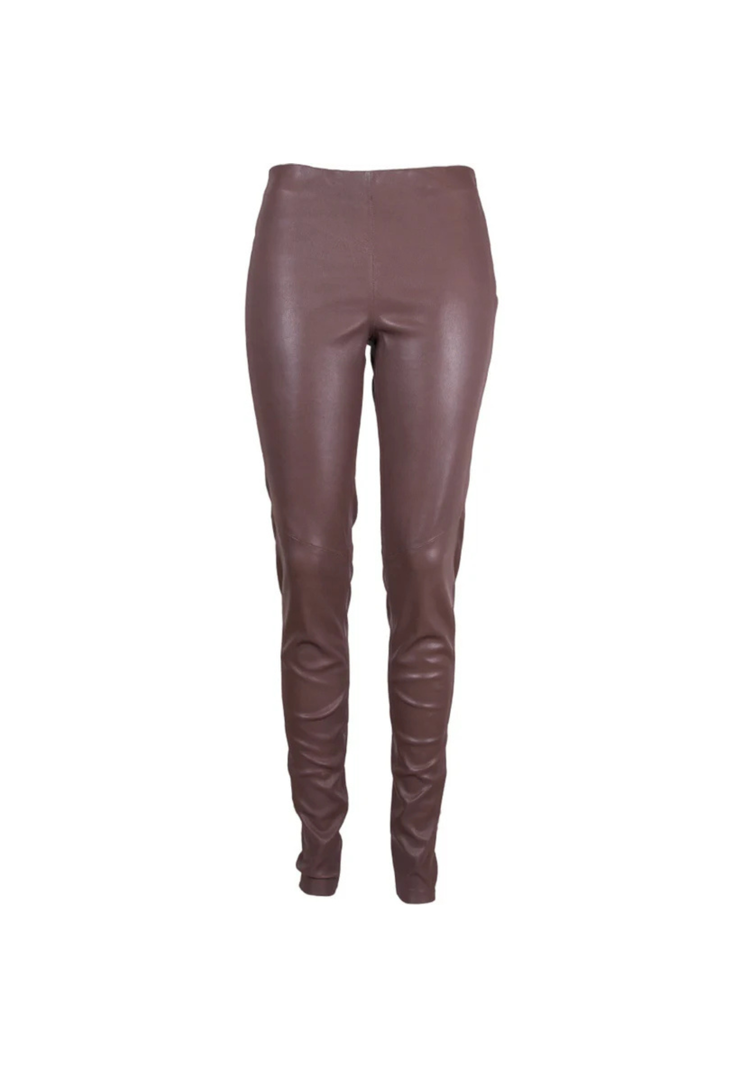 Stocklots Leggings i læder Leggings Brun