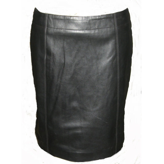 Stocklots Pencil Skirt 54cm backlength size 38 Nederdele Sort