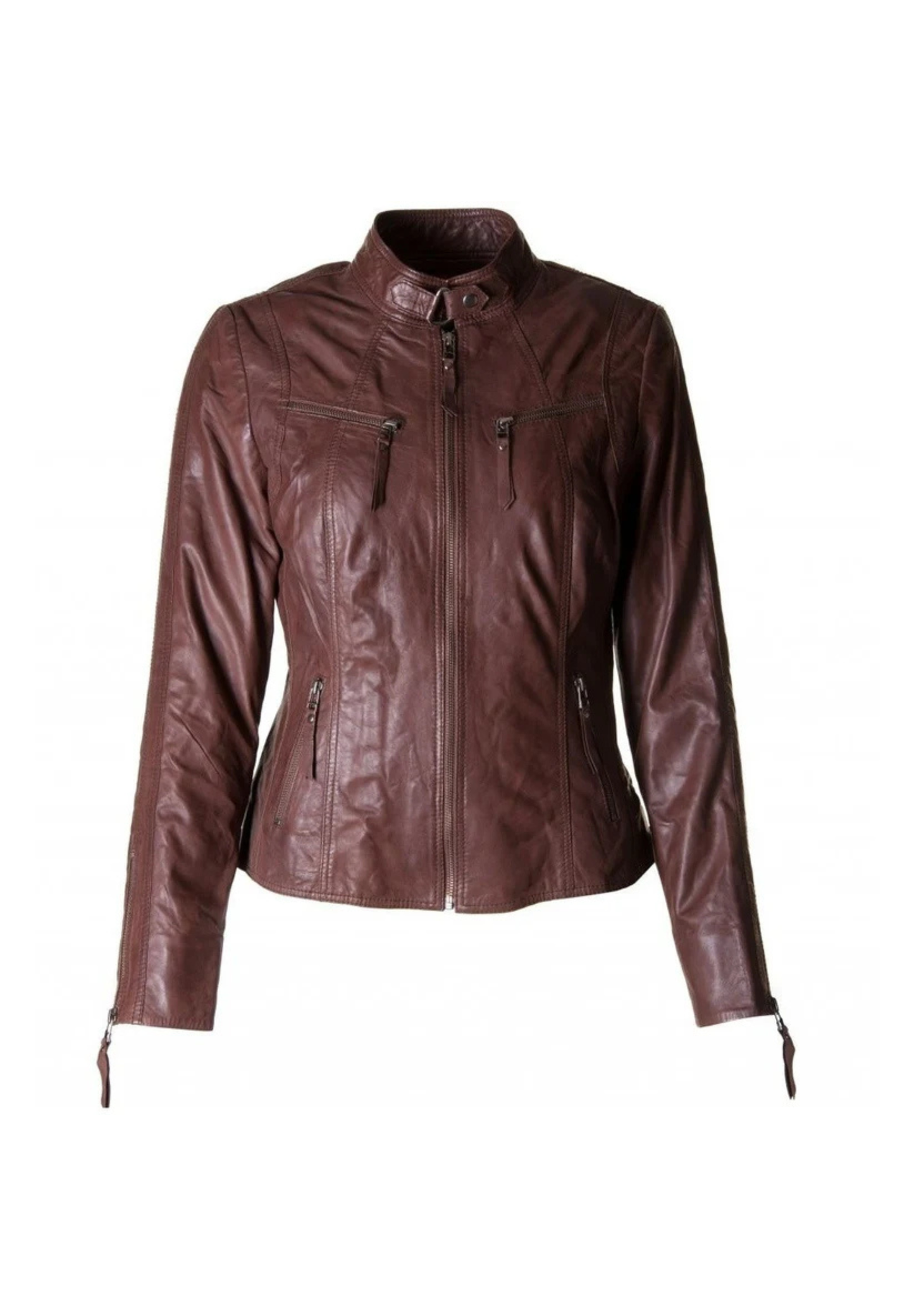 Stocklots Skindjakke Jakker Brun