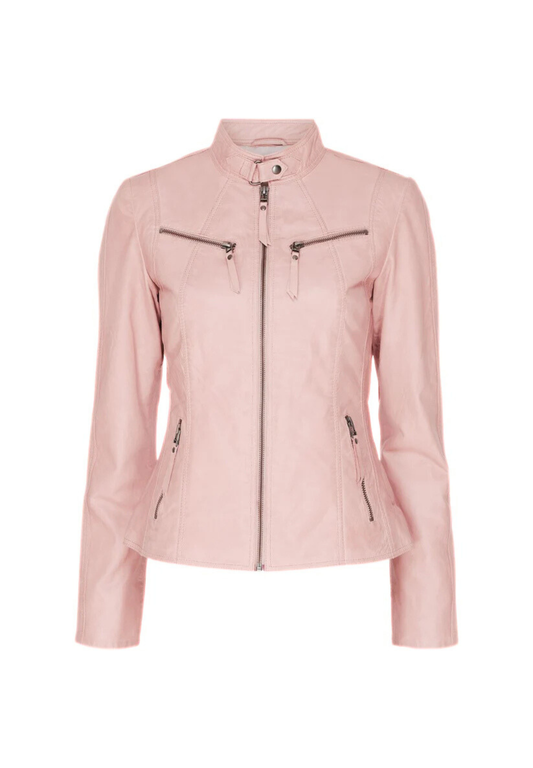 Stocklots Skindjakke Jakker Rosa