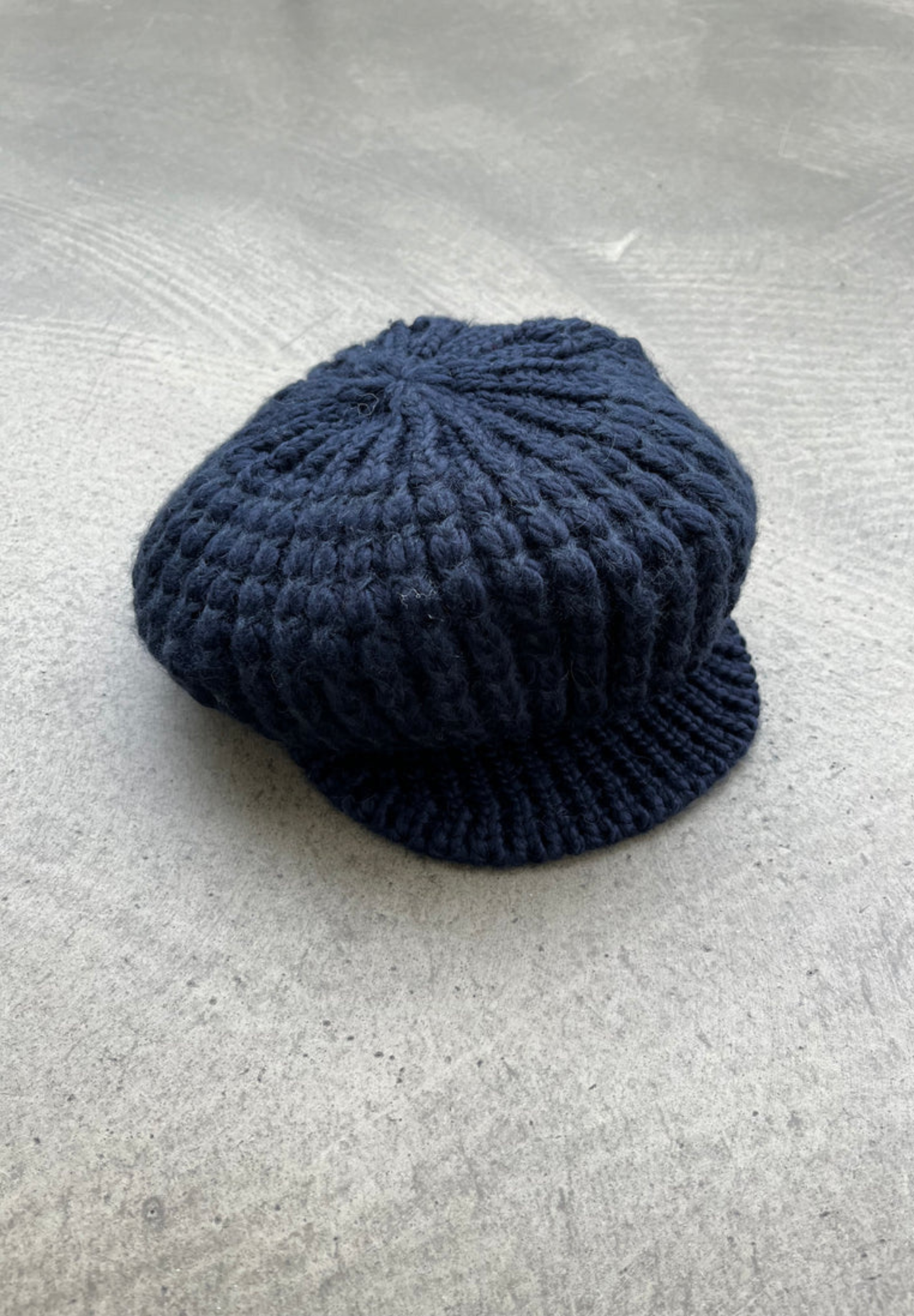 Stocklots Strikket kasket Hatte Blå