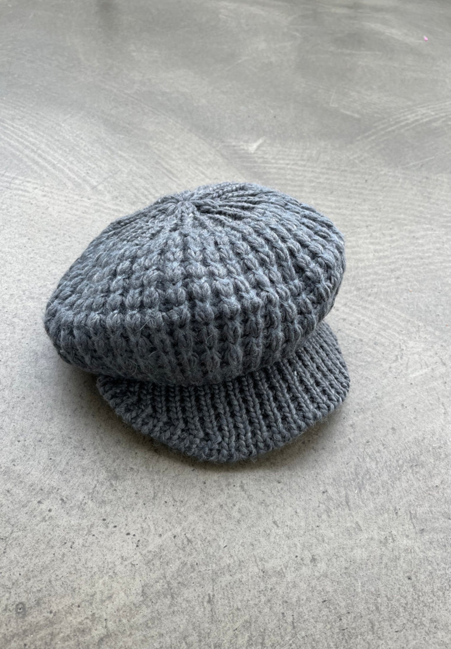 Stocklots Strikket kasket Hatte Grå