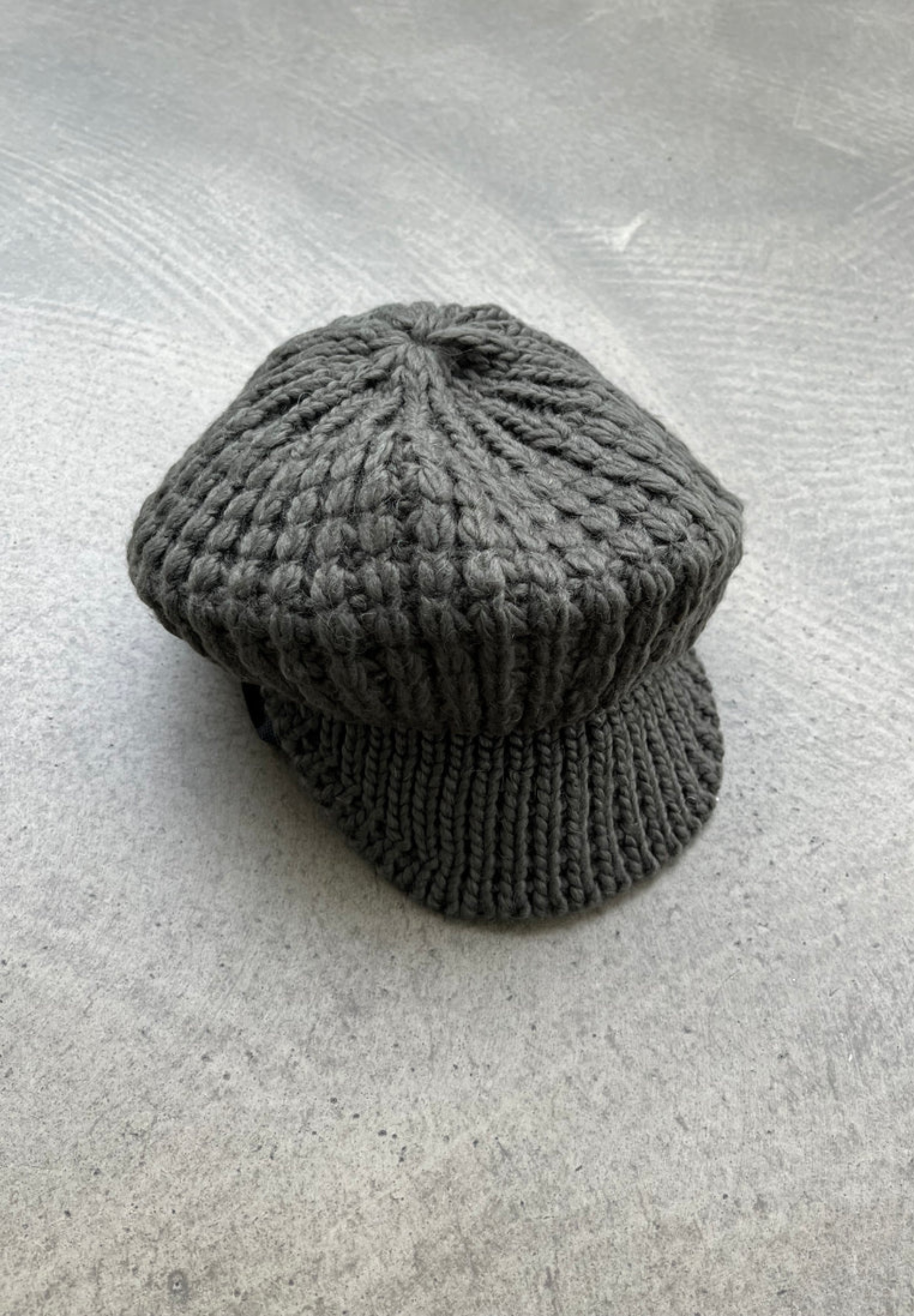 Stocklots Strikket kasket Hatte Grøn