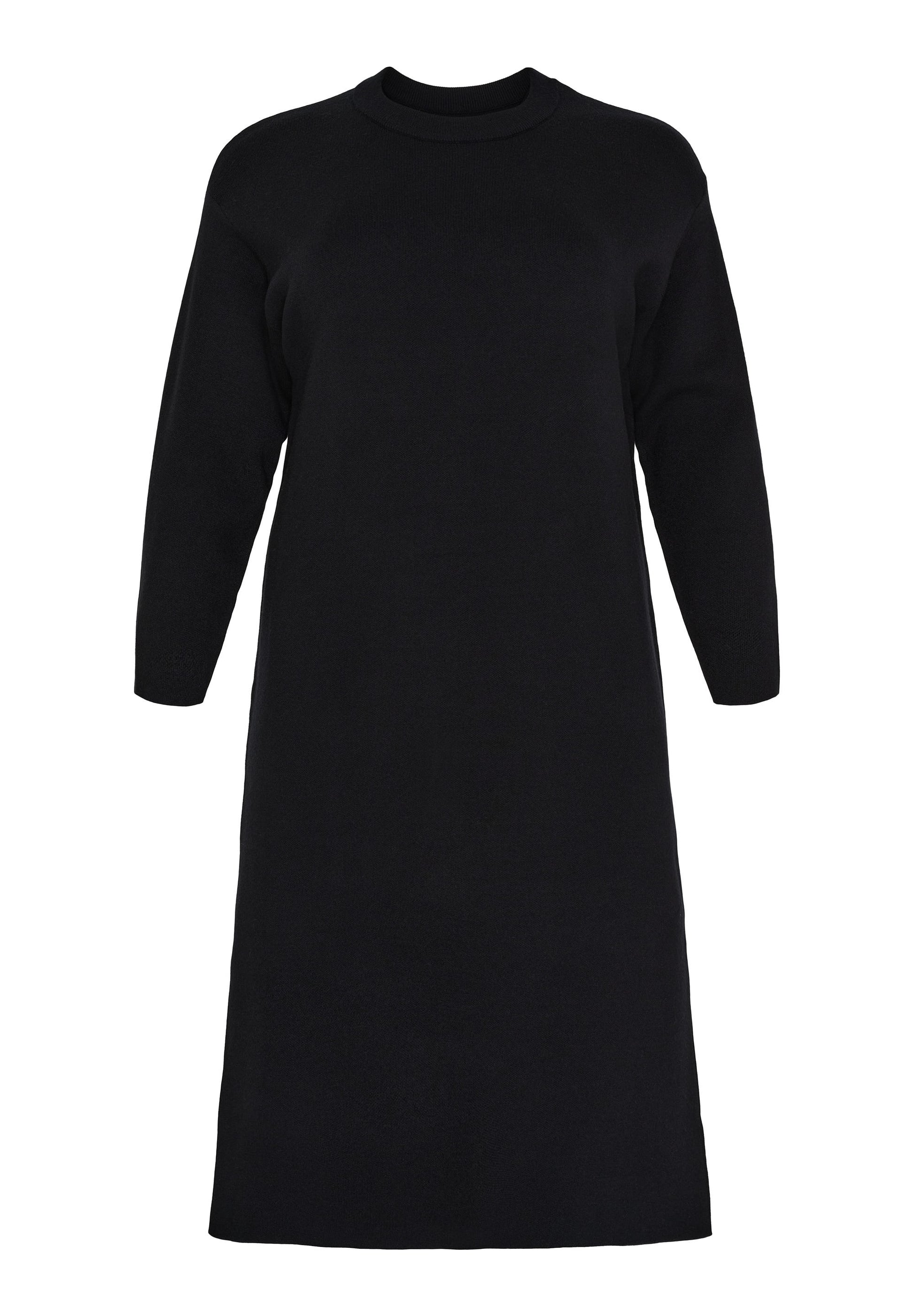 NO. 1 BY OX Strikket kjole Kjoler Sort