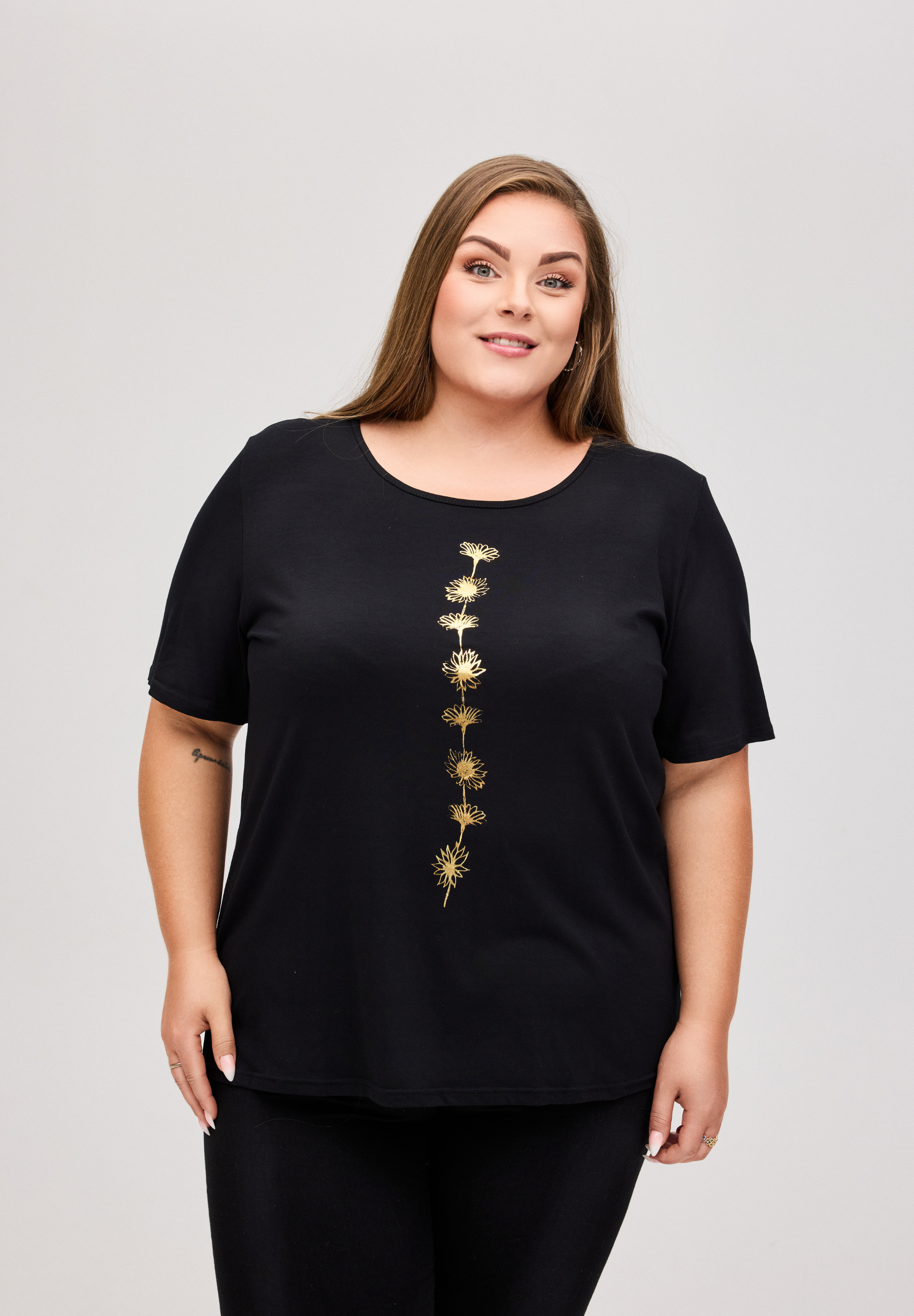 NO. 1 BY OX T-shirt T-shirts Sort