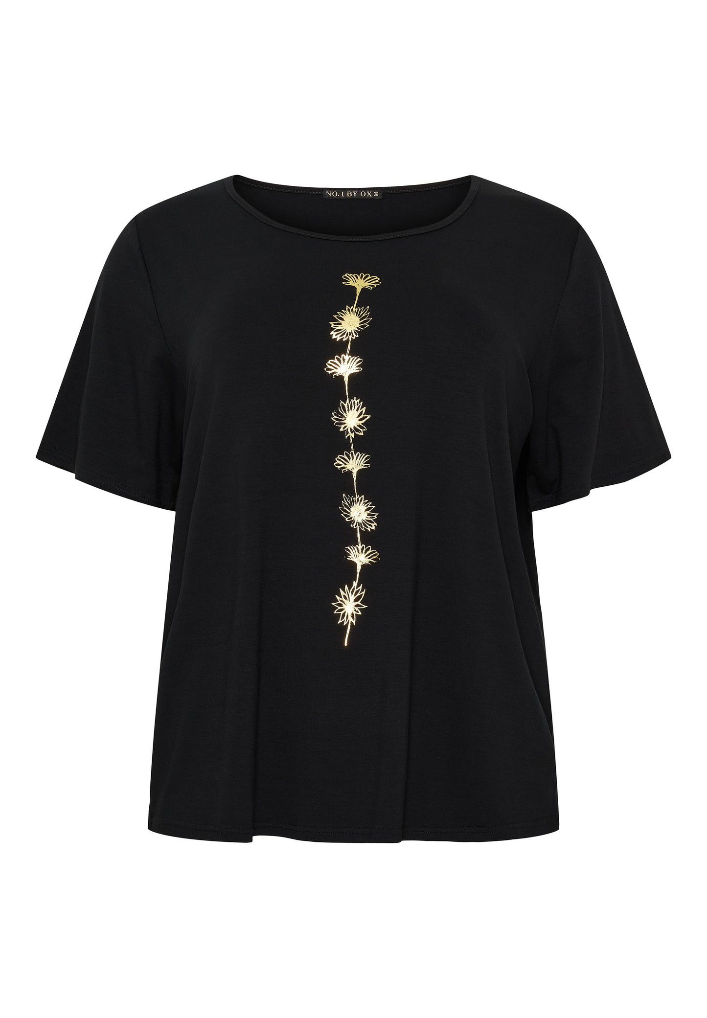 NO. 1 BY OX T-shirt T-shirts Sort