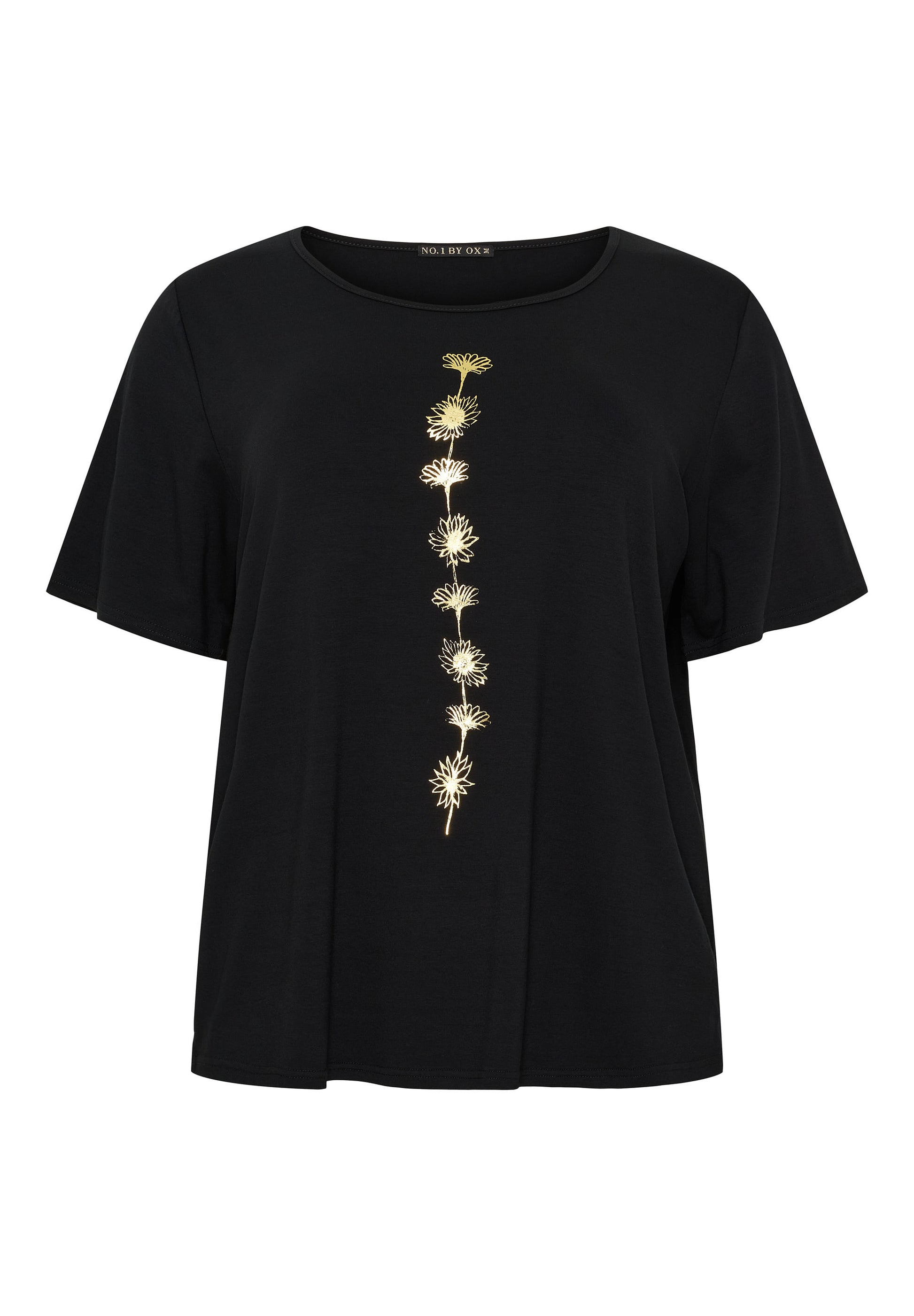 NO. 1 BY OX T-shirt T-shirts Sort