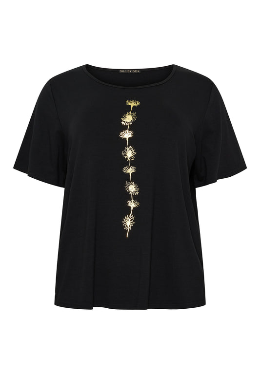 NO. 1 BY OX T-shirt T-shirts Sort