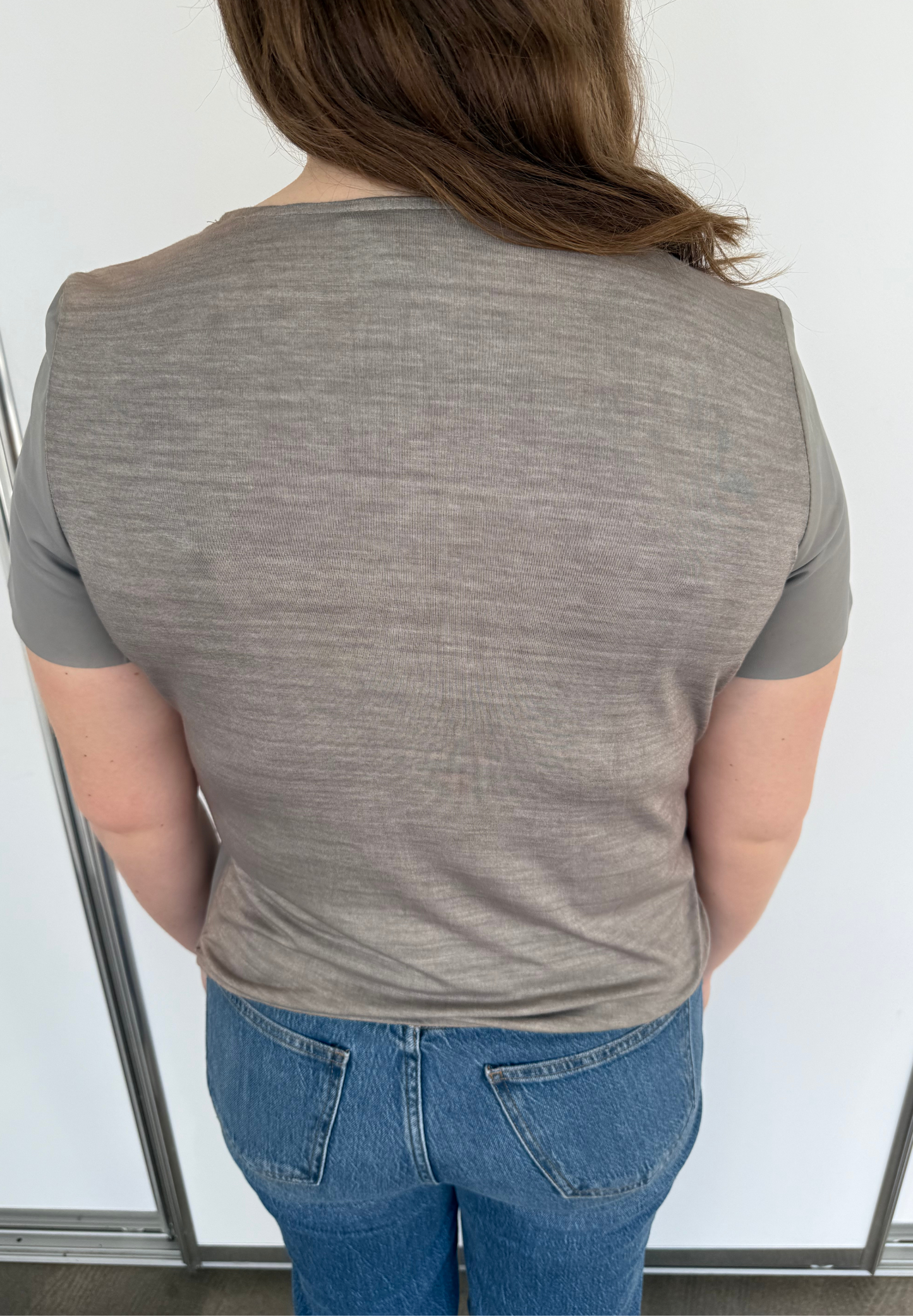 Stocklots T-shirt - 10357 fv. Grey Jakker Multi