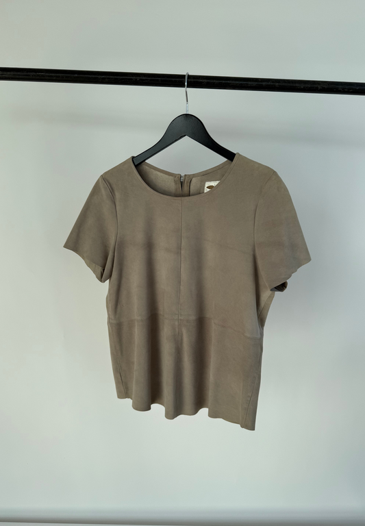 Stocklots T-shirt i ruskind - BTFCPH - 10391 fv. Stone Jakker Multi