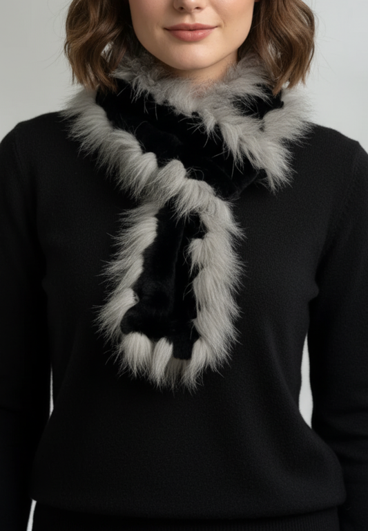 Furst Tørklæde Accessories Sort