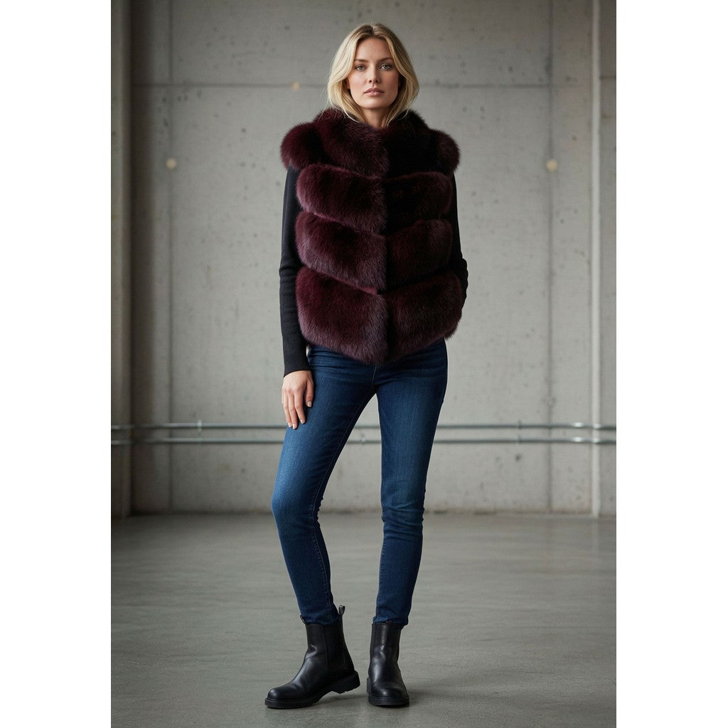 Furst Vest Veste Rød