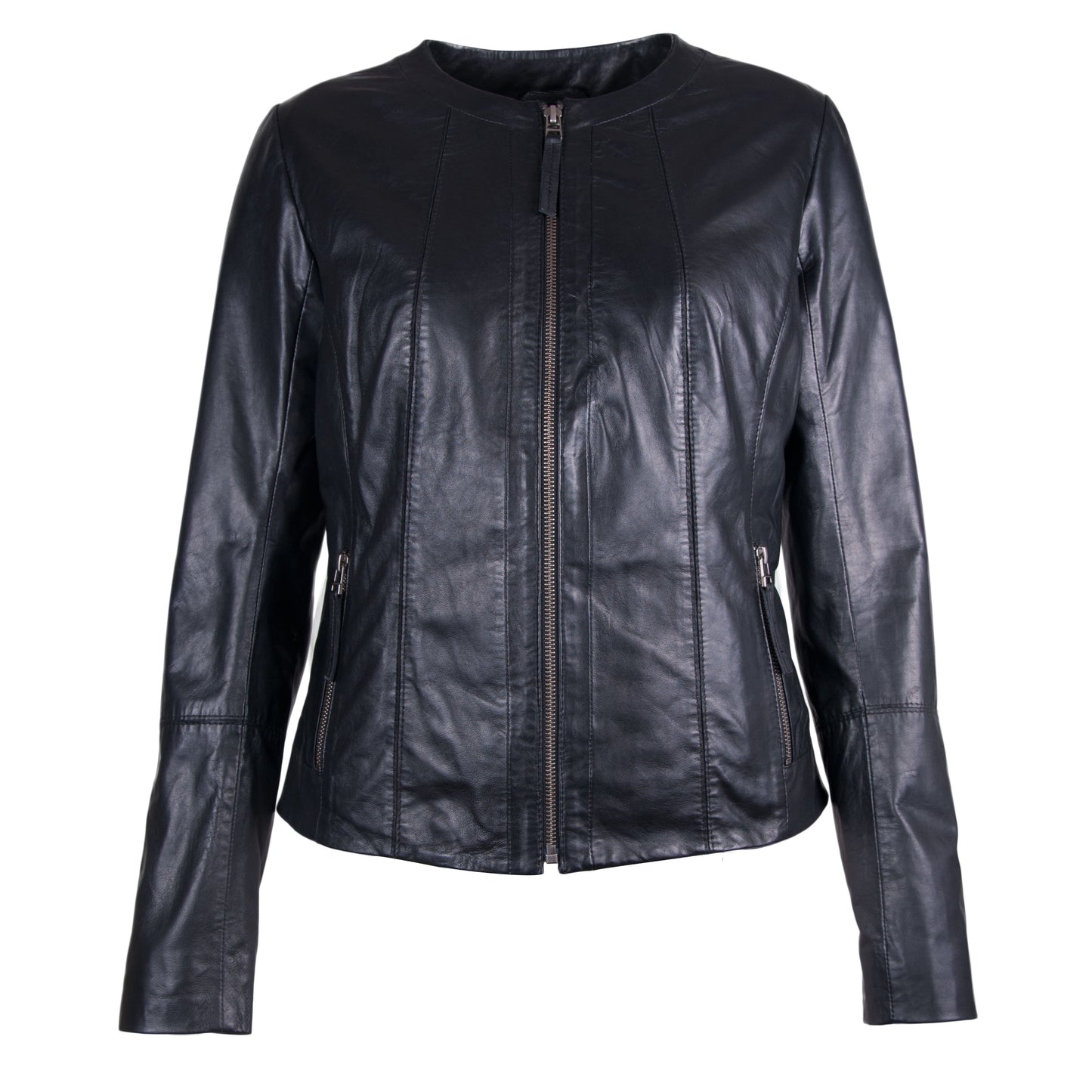 RedOne klassisk og tidløs skindjakke Jakker Sort